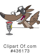 Wolf Clipart #436173 by toonaday