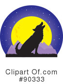 Wolf Clipart #90333 by Maria Bell