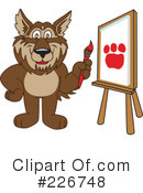 Wolf Mascot Clipart #226748 by Mascot Junction