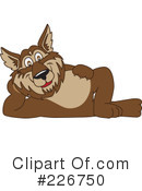 Wolf Mascot Clipart #226750 by Mascot Junction
