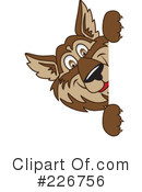 Wolf Mascot Clipart #226756 by Mascot Junction