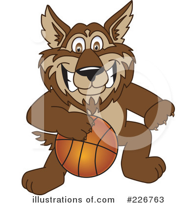 Wolf Mascot Clipart #226763 by Toons4Biz