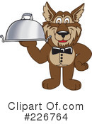 Wolf Mascot Clipart #226764 by Mascot Junction
