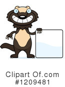 Wolverine Clipart #1209481 by Cory Thoman