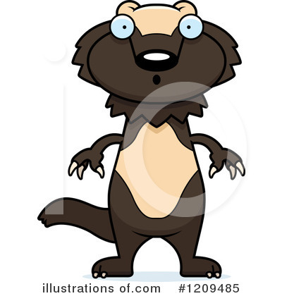 Royalty-Free (RF) Wolverine Clipart Illustration by Cory Thoman - Stock Sample #1209485