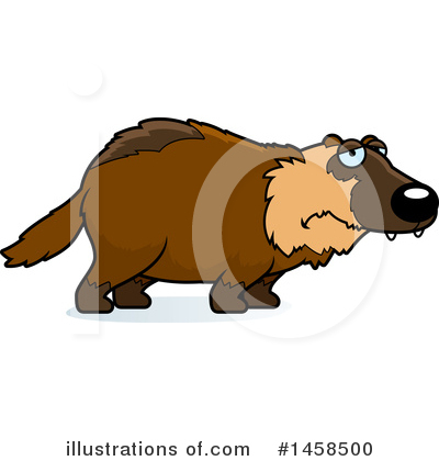 Royalty-Free (RF) Wolverine Clipart Illustration by Cory Thoman - Stock Sample #1458500