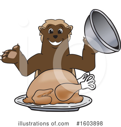 Royalty-Free (RF) Wolverine Mascot Clipart Illustration by Mascot Junction - Stock Sample #1603898