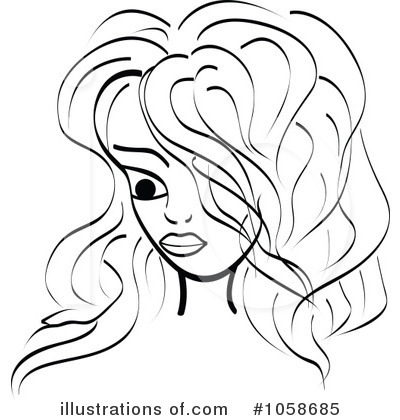 Royalty-Free (RF) Woman Clipart Illustration by Andrei Marincas - Stock Sample #1058685