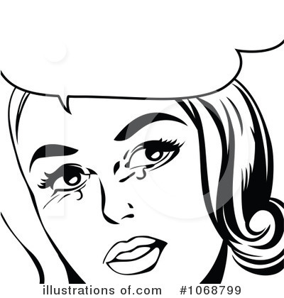 Royalty-Free (RF) Woman Clipart Illustration by brushingup - Stock Sample #1068799