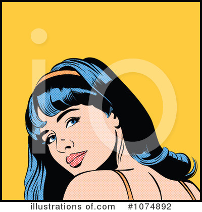 Royalty-Free (RF) Woman Clipart Illustration by brushingup - Stock Sample #1074892