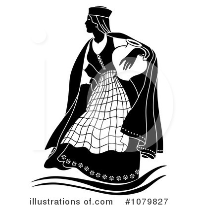 Royalty-Free (RF) Woman Clipart Illustration by pauloribau - Stock Sample #1079827