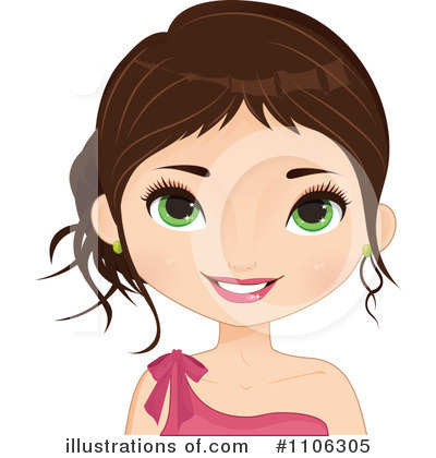 Royalty-Free (RF) Woman Clipart Illustration by Melisende Vector - Stock Sample #1106305