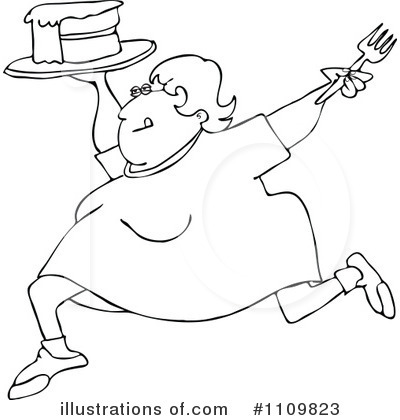 Royalty-Free (RF) Woman Clipart Illustration by djart - Stock Sample #1109823