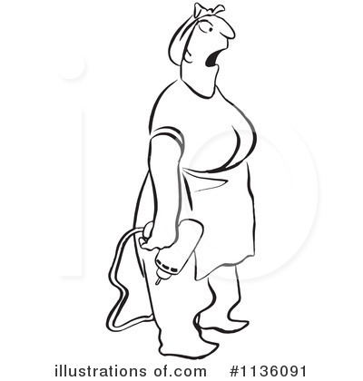 Royalty-Free (RF) Woman Clipart Illustration by Picsburg - Stock Sample #1136091