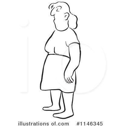 Royalty-Free (RF) Woman Clipart Illustration by Picsburg - Stock Sample #1146345