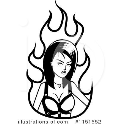 Royalty-Free (RF) Woman Clipart Illustration by Cory Thoman - Stock Sample #1151552