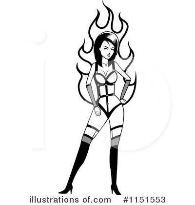 Royalty-Free (RF) Woman Clipart Illustration by Cory Thoman - Stock Sample #1151553