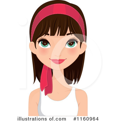 Royalty-Free (RF) Woman Clipart Illustration by Melisende Vector - Stock Sample #1160964