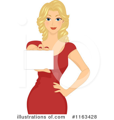 Royalty-Free (RF) Woman Clipart Illustration by BNP Design Studio - Stock Sample #1163428
