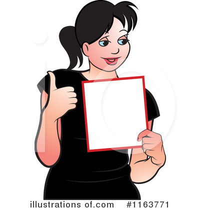 Royalty-Free (RF) Woman Clipart Illustration by Lal Perera - Stock Sample #1163771