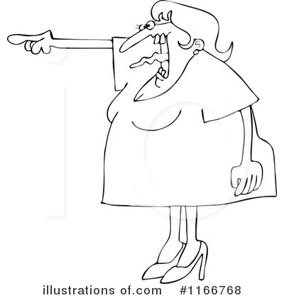 Royalty-Free (RF) Woman Clipart Illustration by djart - Stock Sample #1166768