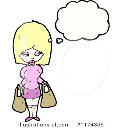 Royalty-Free (RF) Woman Clipart Illustration by lineartestpilot - Stock Sample #1174355