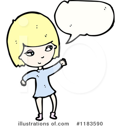 Royalty-Free (RF) Woman Clipart Illustration by lineartestpilot - Stock Sample #1183590