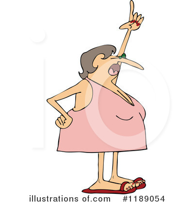 Royalty-Free (RF) Woman Clipart Illustration by djart - Stock Sample #1189054