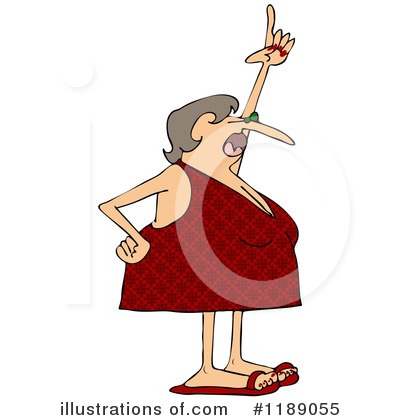 Royalty-Free (RF) Woman Clipart Illustration by djart - Stock Sample #1189055