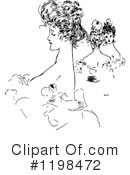 Woman Clipart #1198472 by Prawny Vintage