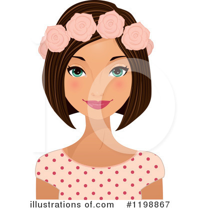 Flowers Clipart #1198867 by Melisende Vector