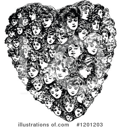 Valentine Clipart #1201203 by Prawny Vintage
