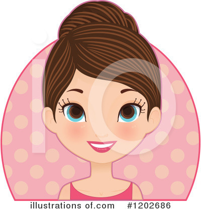 Royalty-Free (RF) Woman Clipart Illustration by Melisende Vector - Stock Sample #1202686