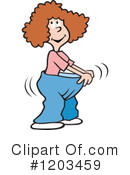 Woman Clipart #1203459 by Johnny Sajem