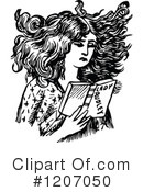Woman Clipart #1207050 by Prawny Vintage