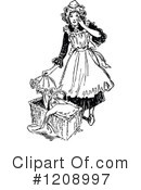Woman Clipart #1208997 by Prawny Vintage