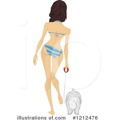 Royalty-Free (RF) Woman Clipart Illustration by BNP Design Studio - Stock Sample #1212476