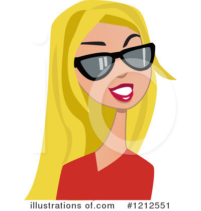 Royalty-Free (RF) Woman Clipart Illustration by peachidesigns - Stock Sample #1212551
