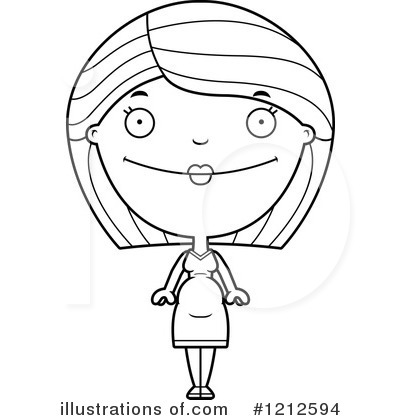 Royalty-Free (RF) Woman Clipart Illustration by Cory Thoman - Stock Sample #1212594
