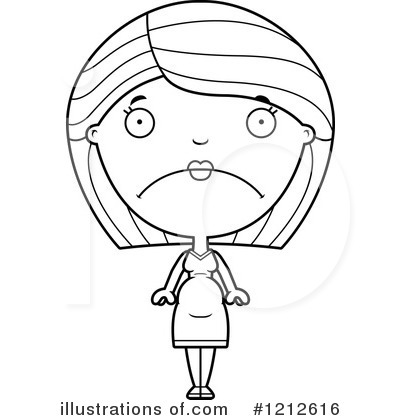 Royalty-Free (RF) Woman Clipart Illustration by Cory Thoman - Stock Sample #1212616