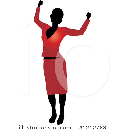 Royalty-Free (RF) Woman Clipart Illustration by Lal Perera - Stock Sample #1212788