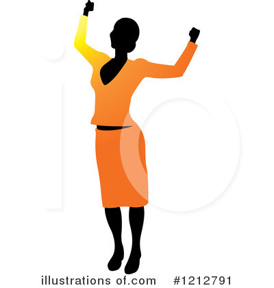 Royalty-Free (RF) Woman Clipart Illustration by Lal Perera - Stock Sample #1212791