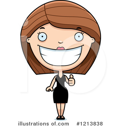 Royalty-Free (RF) Woman Clipart Illustration by Cory Thoman - Stock Sample #1213838