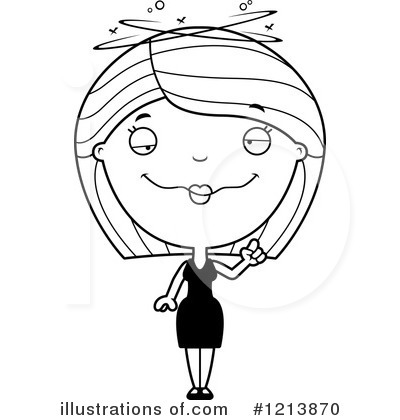 Royalty-Free (RF) Woman Clipart Illustration by Cory Thoman - Stock Sample #1213870