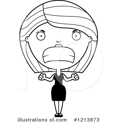 Royalty-Free (RF) Woman Clipart Illustration by Cory Thoman - Stock Sample #1213873