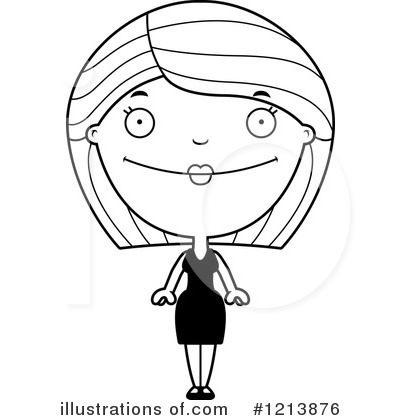 Royalty-Free (RF) Woman Clipart Illustration by Cory Thoman - Stock Sample #1213876