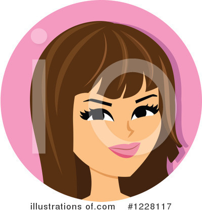 Royalty-Free (RF) Woman Clipart Illustration by Monica - Stock Sample #1228117