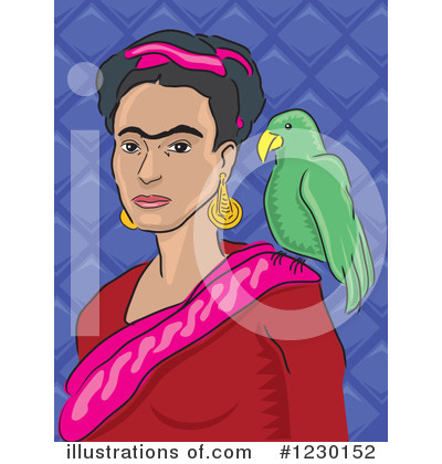 Frida Clipart #1230152 by David Rey