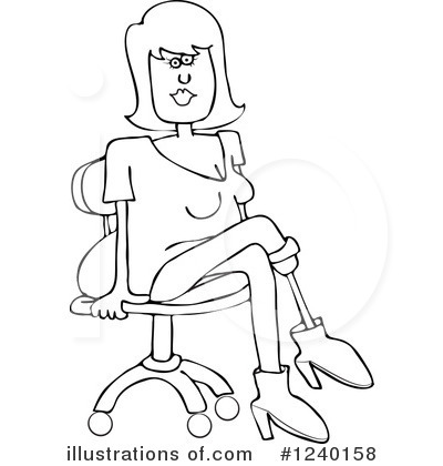 Royalty-Free (RF) Woman Clipart Illustration by djart - Stock Sample #1240158