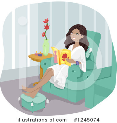 Royalty-Free (RF) Woman Clipart Illustration by BNP Design Studio - Stock Sample #1245074